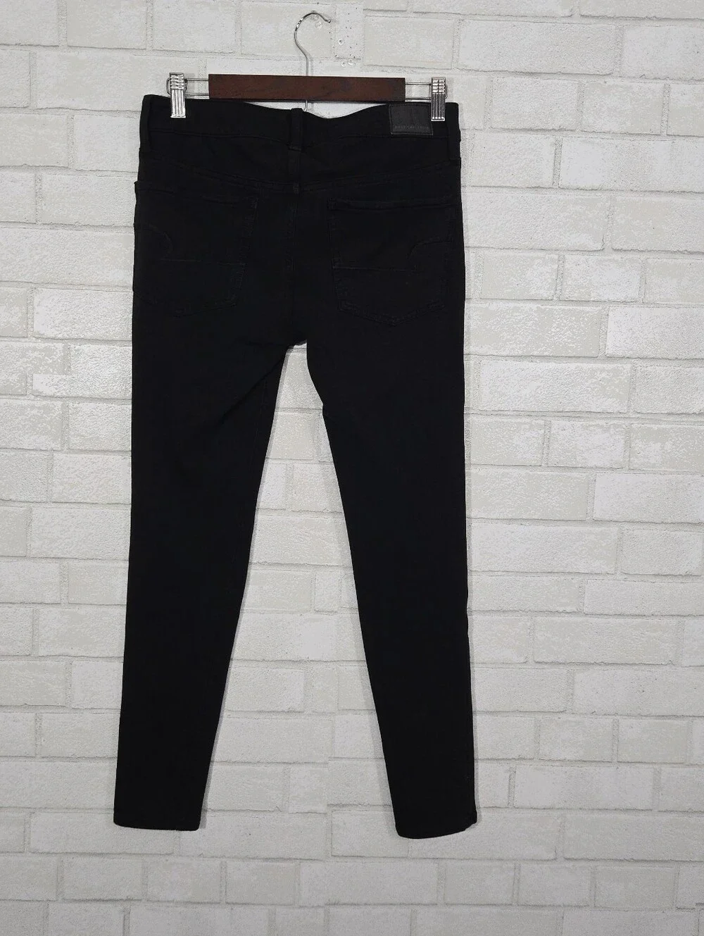 AEO black jeggings